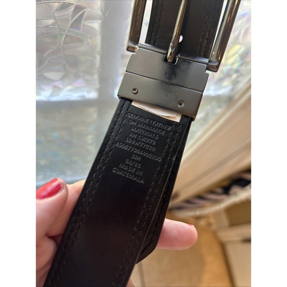 Guatemalan made 100% genuine leather size 34/85 - Picture 7 of 8